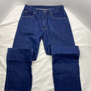 Red Kap Men's Classic Rigid Denim Work Jeans - 34x32 Dark Wash Heavy Duty New